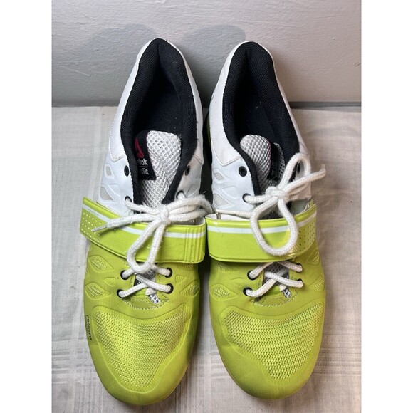 Reebok CrossFit Lifter Plus 2.0 Training Shoes Mens Sz 9 Yellow V65905 - Picture 3 of 6